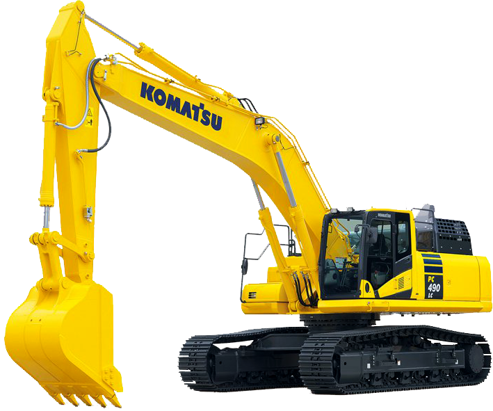 PC490LC 11 Transparent Komatsu 490 - Heavy Equipment Rental